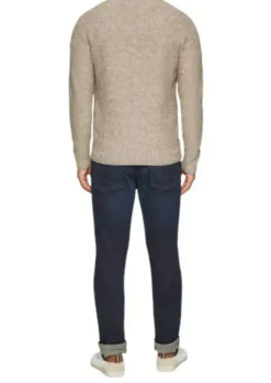 s.Oliver Grobstrickpullover Herren schwarz&braun S24 2156061