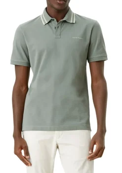 s.Oliver Herren Poloshirt mit Streifendetail blau, grün S13  2113224