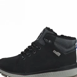 s.Oliver Kinder  Jungen Schnürschuh Halbhoch TEX- Membran schwarz S21 5-5-45100-27