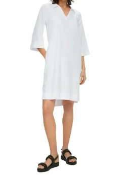 s.Oliver Kleid aus Leinen-Viskose-Mix mit Taschen S14 2147079