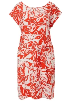 s.Oliver Kleid mit Bindeband aus Viskose S13 2131810