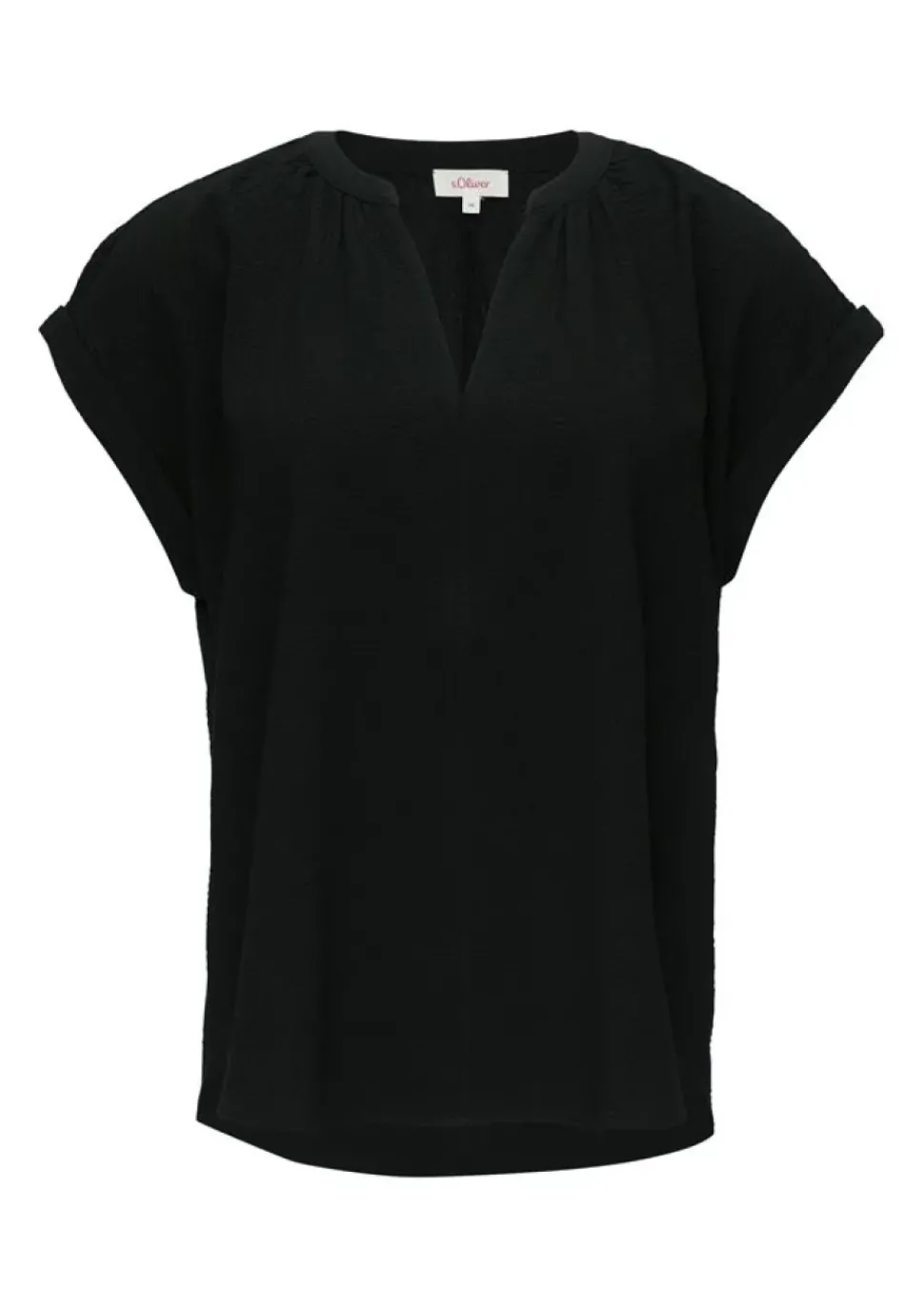 s.Oliver Locker geschnittene Bluse mit Struktur S14 2152040