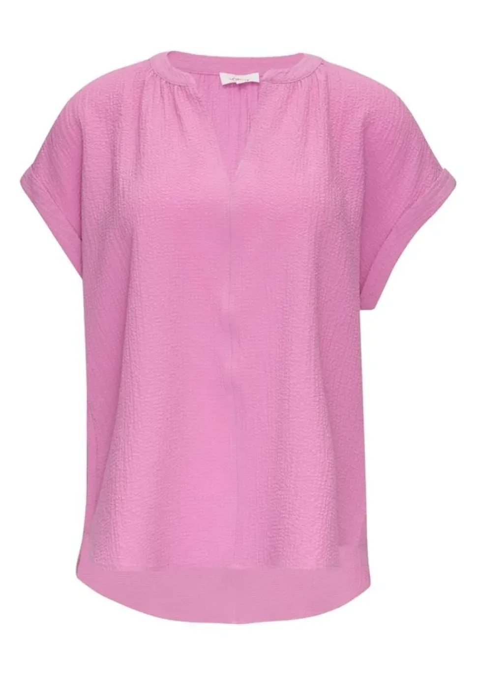 s.Oliver Locker geschnittene Bluse mit Struktur S14 2152040