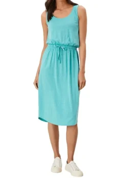 s.Oliver Midikleid mit Flammgarnstruktur türkis 12 2115797