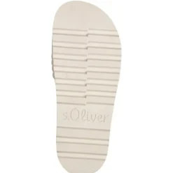 s.Oliver Pantolette beige S14 5-27204-42