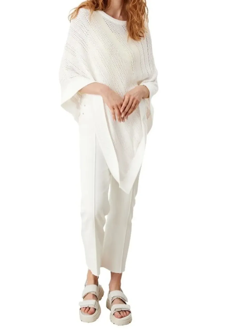 s.Oliver Poncho aus Ajourstrick S12 2116283