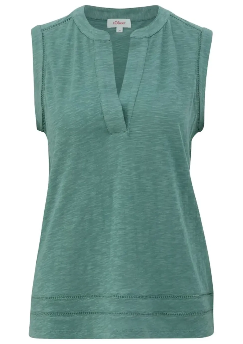 s.Oliver Relaxed Fit T - Shirt mit Lochstickerei S14 2144785