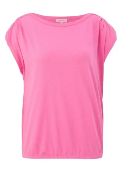s.Oliver Shirt mit U-Boot-Ausschnitt pink, blau, grün, schwarz S13 2132634