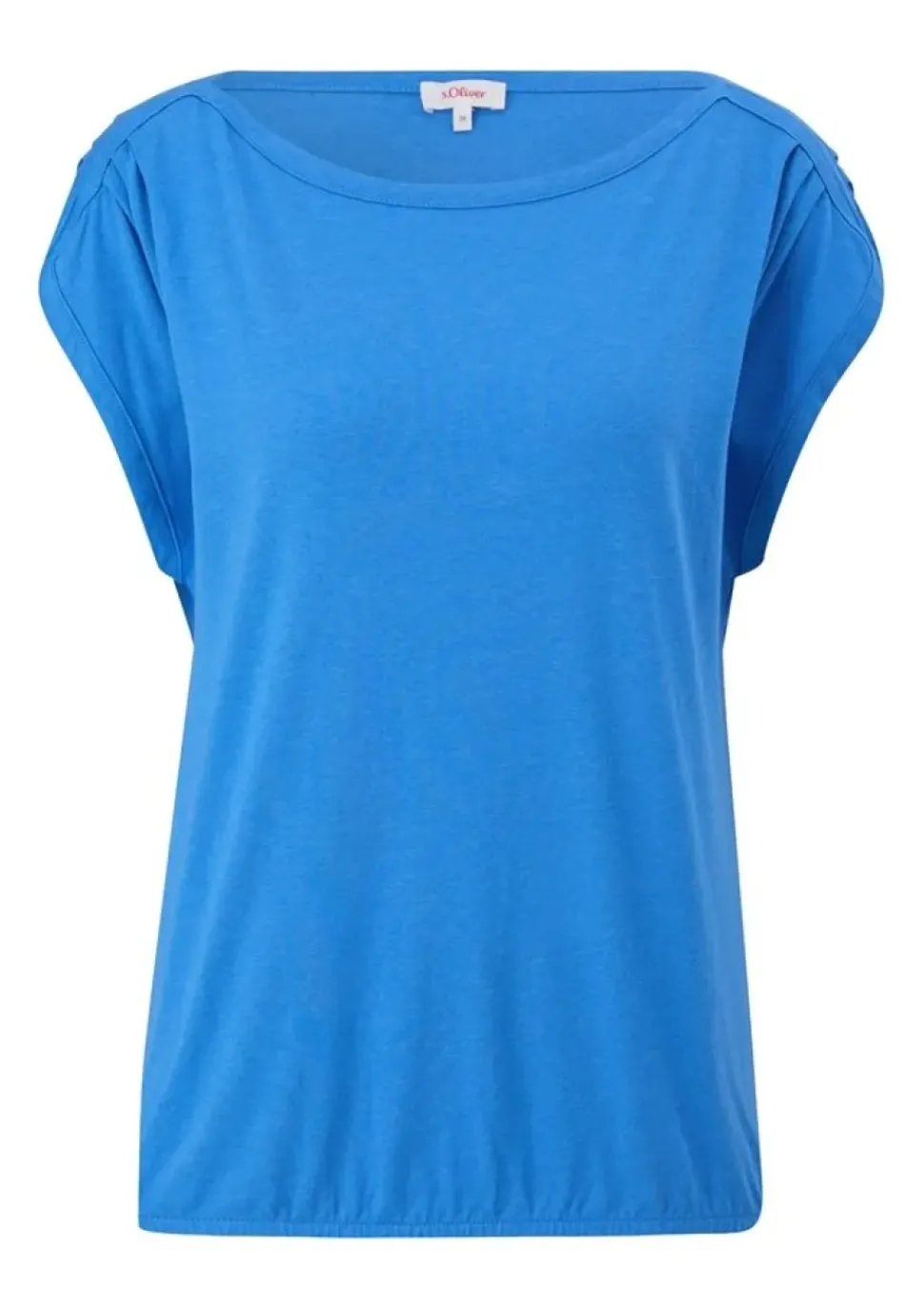 s.Oliver Shirt mit U-Boot-Ausschnitt pink, blau, grün, schwarz S13 2132634