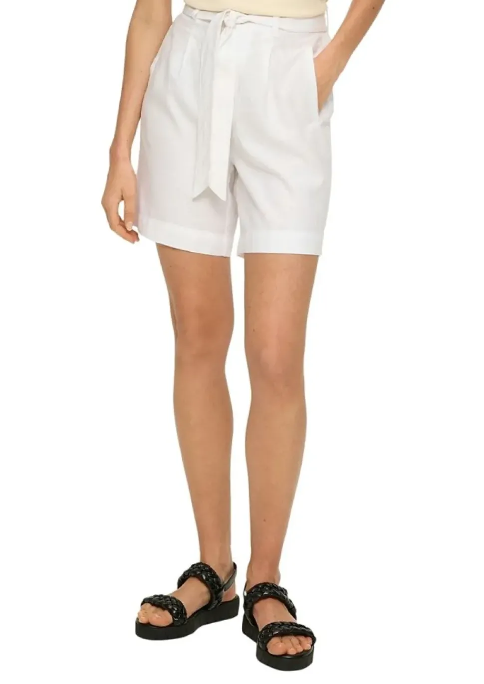 s.Oliver Shorts Leinenmix mit Guertel S14 2146168