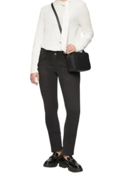 s.Oliver Slim-Fit- Jeans Damen schwarz S24 2157360