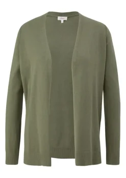s.Oliver Strickjacke aus Viskosemix grün, braun, grau, schwarz S13 2127027