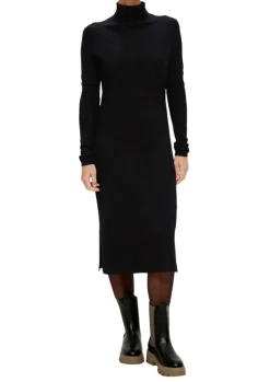 S.Oliver Strickkleid grün & schwarz S23 2138237