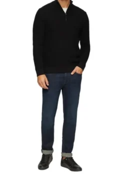s.Oliver Strickpullover Herren schwarz&braun 2150765