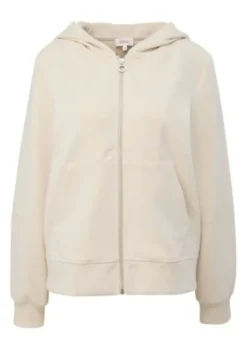 s.Oliver Sweatshirt Jacke Damen beige S24 2148247