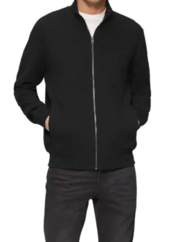 s.Oliver Sweatshirt - Jacke Herren schwarz S24 2156494