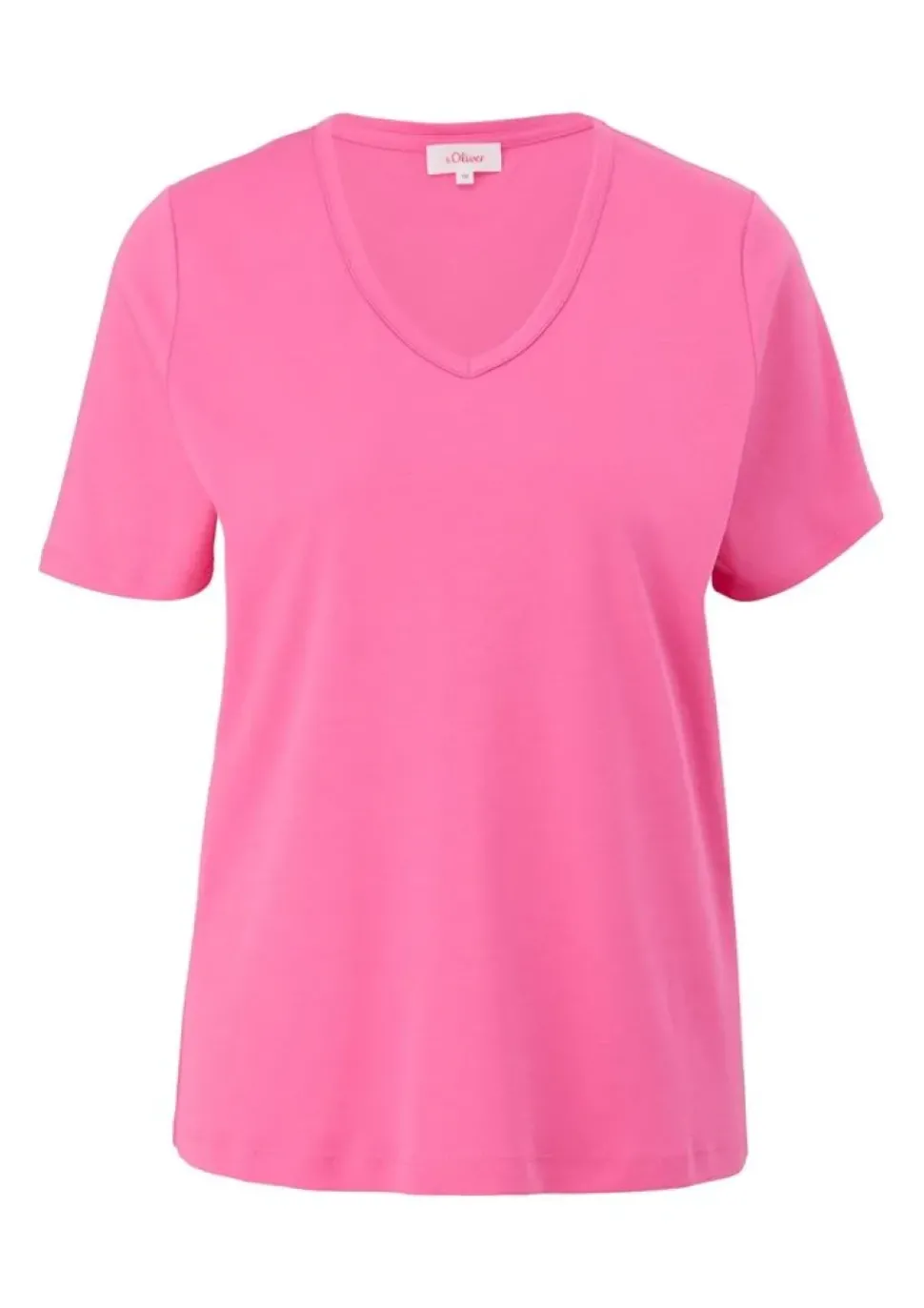 s.Oliver T-Shirt aus Baumwolljersey rosa, blau, grün S13 2135223