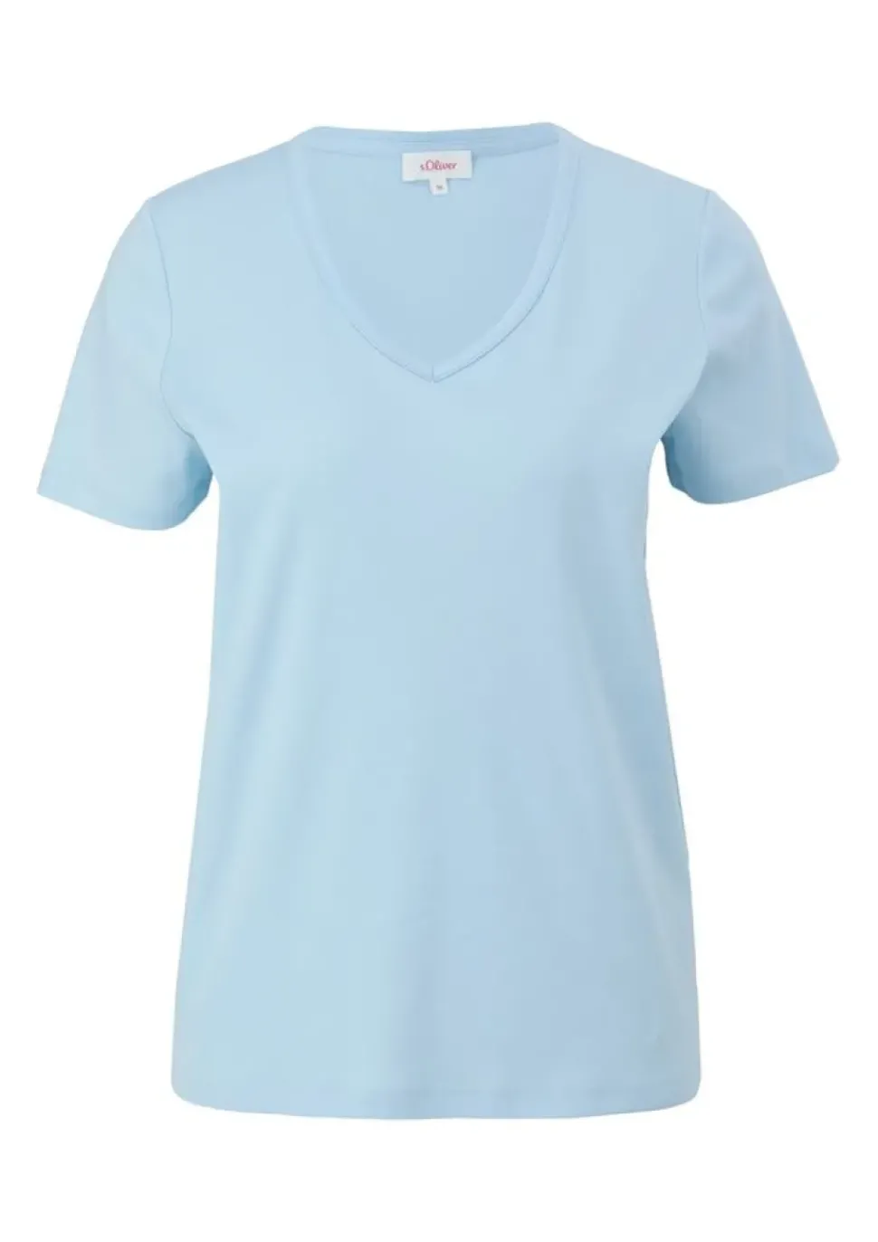s.Oliver T-Shirt aus Baumwolljersey rosa, blau, grün S13 2135223