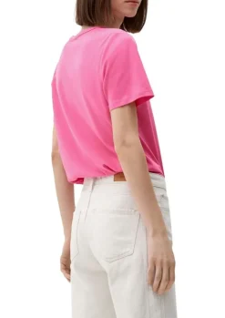 s.Oliver T-Shirt aus Baumwolljersey rosa, blau, grün S13 2135223