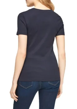 s.Oliver T - Shirt mit Rundhalsausschnitt navy 2060851