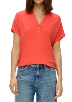 s.Oliver T - Shirt mit V-Ausschnitt S14 2144711