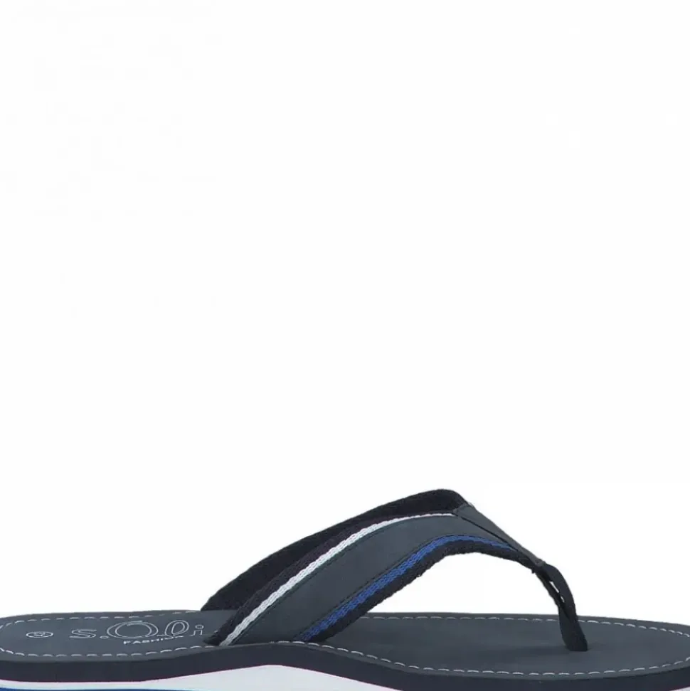 s.Oliver Zehentrenner Flip Flop blau 5-5-17206-28