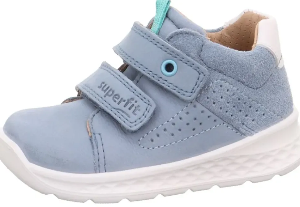 superfit BREEZE Lauflerner blau/hellblau Sneaker low mit Klettverschluss S13 1-000374-8000