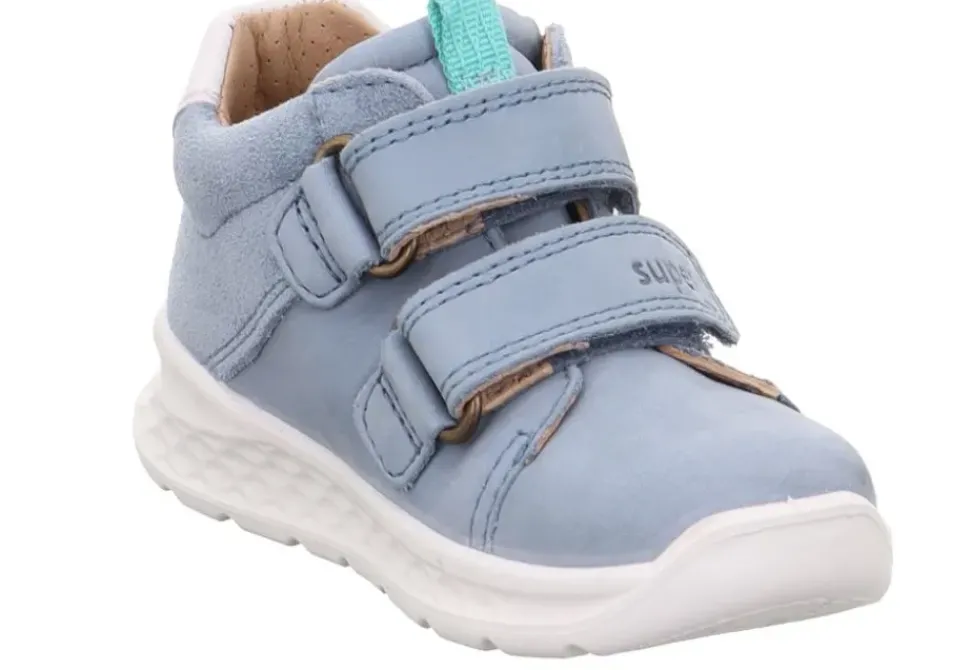 superfit BREEZE Lauflerner blau/hellblau Sneaker low mit Klettverschluss S13 1-000374-8000