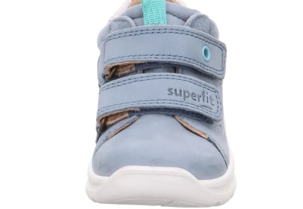 superfit BREEZE Lauflerner blau/hellblau Sneaker low mit Klettverschluss S13 1-000374-8000