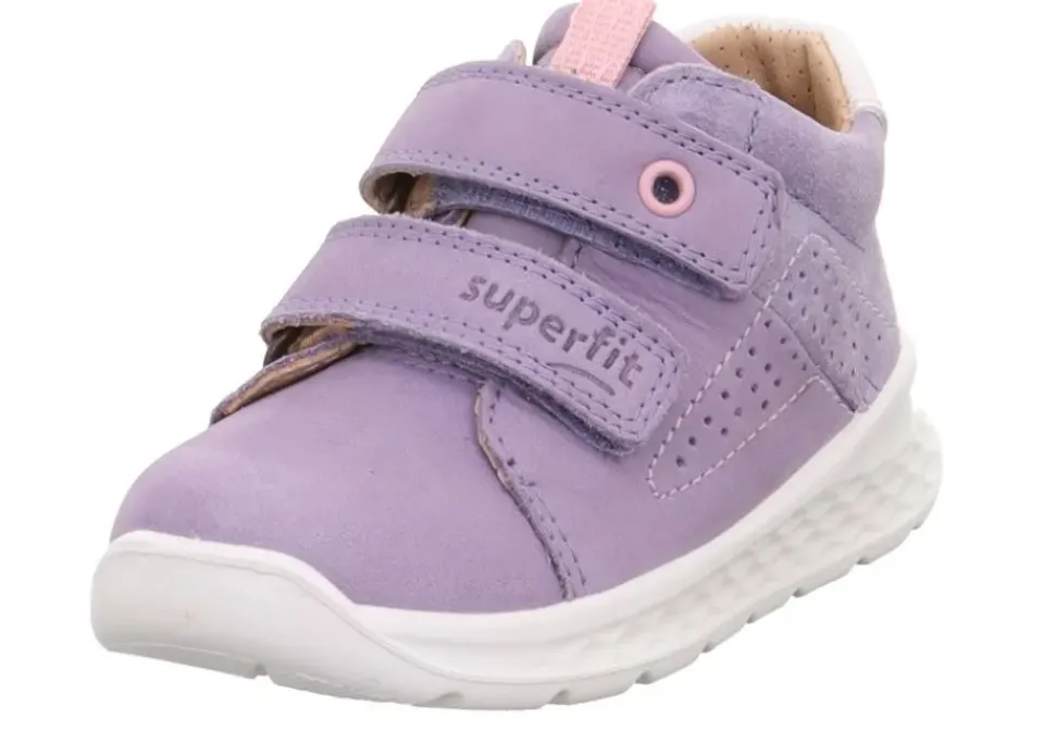 superfit BREEZE - Lila/Rosa Sneaker low mit Klettverschluss S13 1-000374-8500
