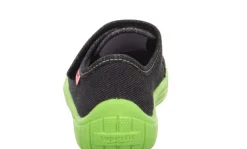 superfit Hausschuh BILL Schwarz Grün Dino 1-800278-0030