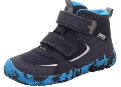 superfit Kinder Winterschuh TRACE Fleecefutter GORETEX Klettverschluss BLAU/TÜRKIS 1-006033-8000