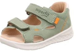 superfit LAGOON Sandale mit Klettverschluss hellgrün/orange S13  1-000510-7500