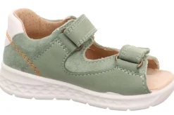 superfit LAGOON Sandale mit Klettverschluss hellgrün/orange S13 1-000510-7500