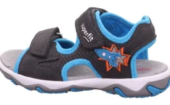 SUPERFIT MIKE 3.0 Sandale Grau Türkis1-009469-2000
