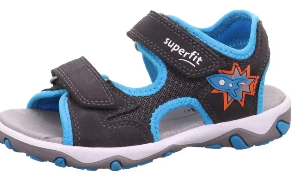 SUPERFIT MIKE 3.0 Sandale Grau Türkis1-009469-2000