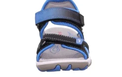 superfit MIKE3.0 SCHWARZ/BLAU Sandale Leder 0-609466-0000