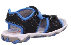 superfit MIKE3.0 SCHWARZ/BLAU Sandale Leder 0-609466-0000