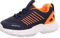 Superfit Rush Sneaker Lauflerner blau orange 09208
