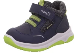 superfit Sneaker low mit Klettverschluss COOPER Blau/Hellgrün S23  1-006402-8000