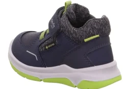 superfit Sneaker low mit Klettverschluss COOPER Blau/Hellgrün S23  1-006402-8000
