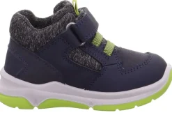 superfit Sneaker low mit Klettverschluss COOPER Blau/Hellgrün S23  1-006402-8000