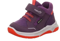 superfit Sneaker low mit Klettverschluss COOPER - Lila/Rot S23  1-006402-8500