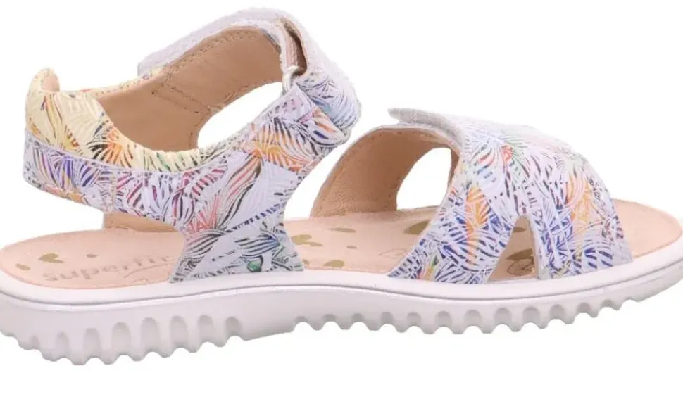 SUPERFIT SPARKLE Sandale Weiss Mehrfarbig 1-609004-1000