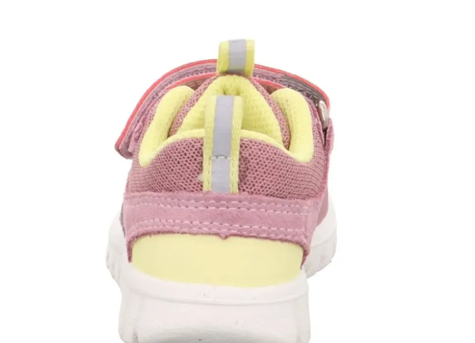 superfit SPORT7 MINI - Rosa/Gelb Sneaker low mit Klettverschluss S13 1-006204-5500