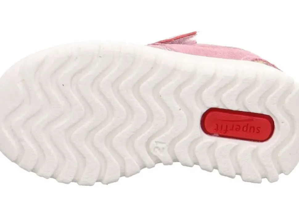 superfit SPORT7 MINI - Rosa/Gelb Sneaker low mit Klettverschluss S13 1-006204-5500