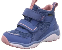 superfit SPORT5 Sneaker wasserdich GoreTex Lauflerner Blau Pink1-000246-8050