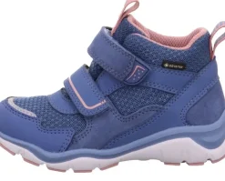 superfit SPORT5 Sneaker wasserdich GoreTex Lauflerner Blau Pink1-000246-8050