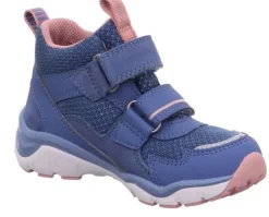 superfit SPORT5 Sneaker wasserdich GoreTex Lauflerner Blau Pink1-000246-8050