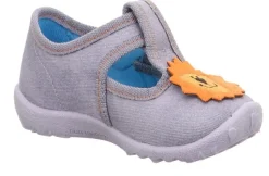 SUPERFIT SPOTTY Kinder Hausschuh grau 1-009256-2000